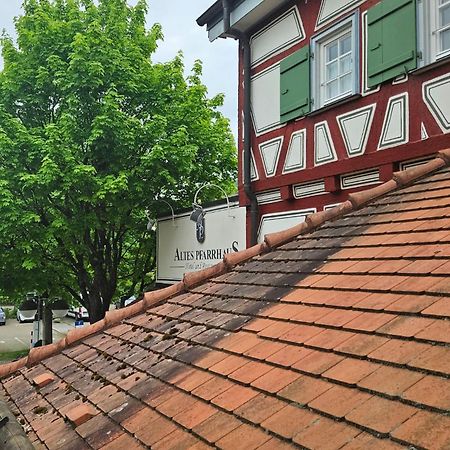 Altes Pfarrhaus Hotel und Restaurant Bad Überkingen Exterior foto